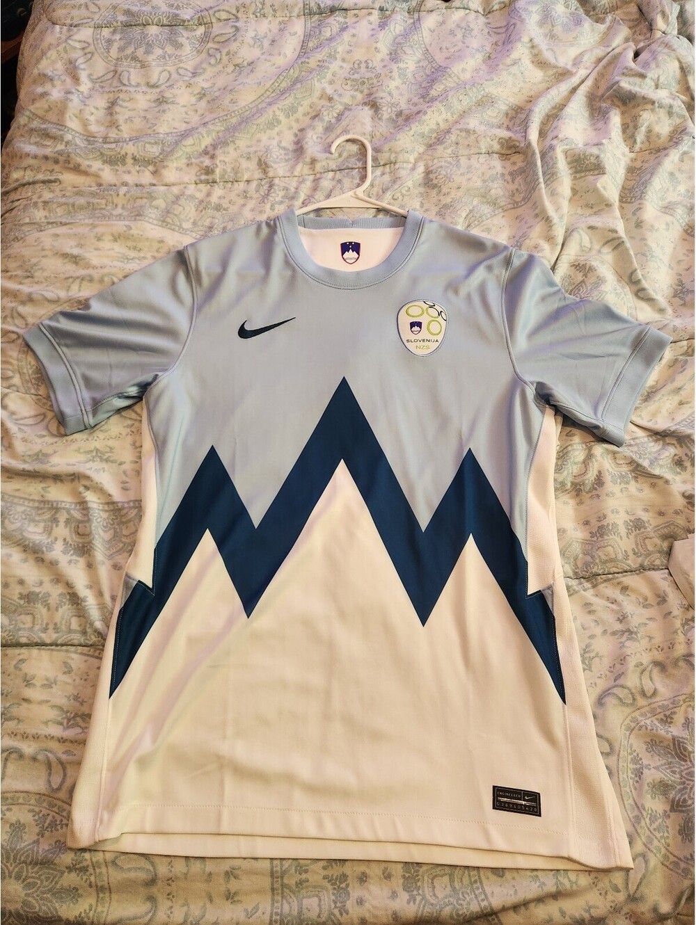 Rare Slovenia 2020/2021 Home Soccer Jersey Size M
